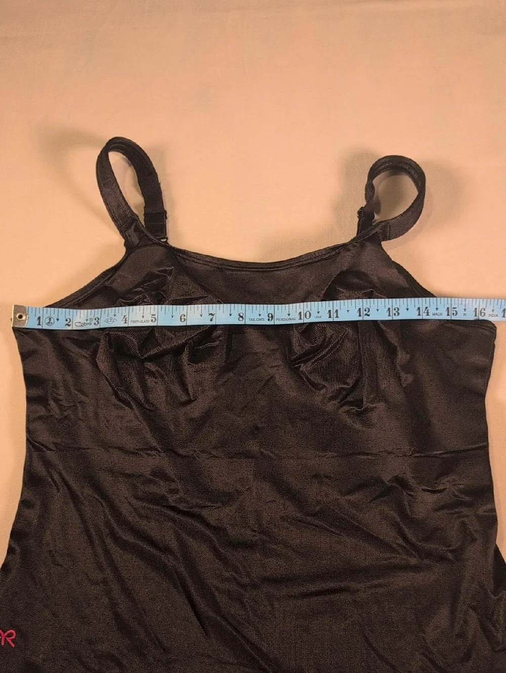 Ruby Ribbon Original Cami Level 4 Support Size 42 in Black.